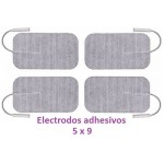 Electrodos rectangulares 5x9cm Bolsa de 4 unidades